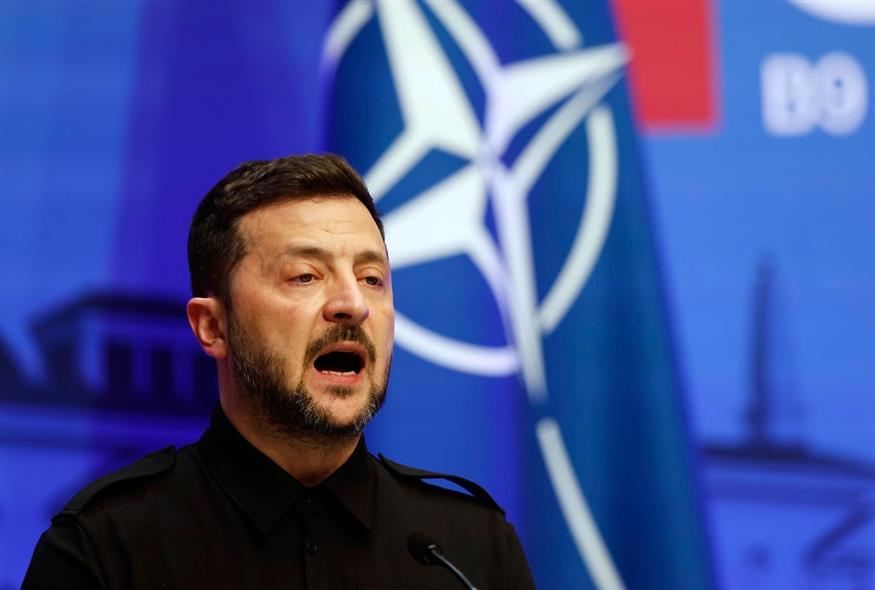 Ο Βολοντίμιρ Ζελένσκι (AP Photo/Mindaugas Kulbis)