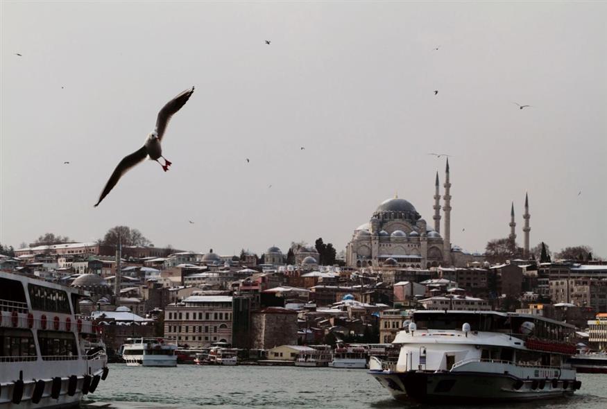 Εικόνα από την Κωνσταντινούπολη (AP Photo/Gaia Anderson)