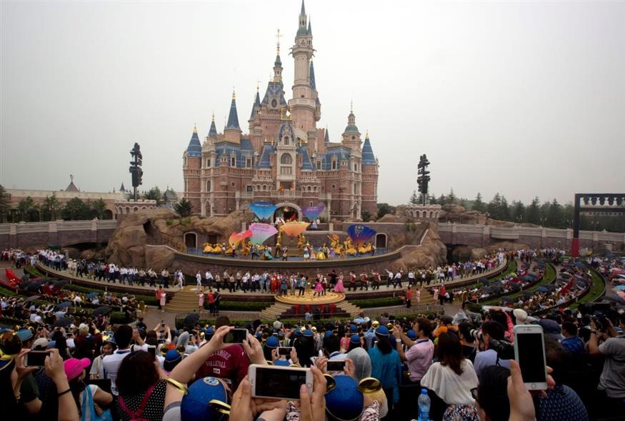 Disney Resort στη Σανγκάη (AP Photo/Ng Han Guan)