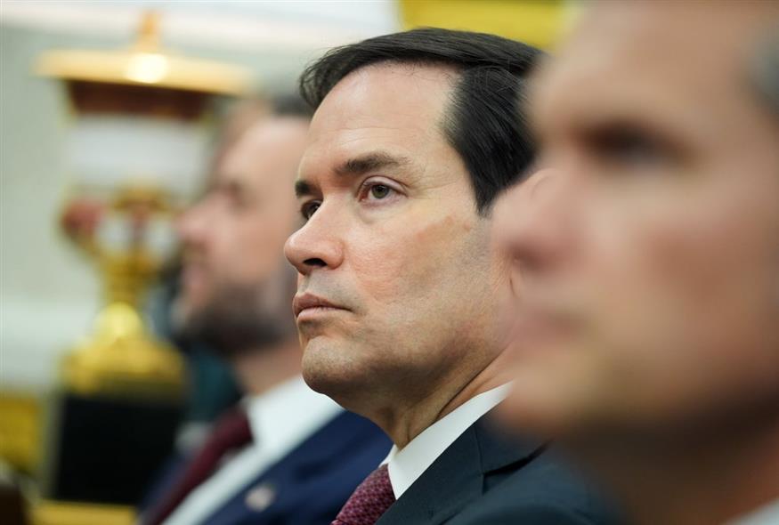 Ο Αμερικανός υπουργός Εξωτερικών Μάρκο Ρούμπιο (ΑP)