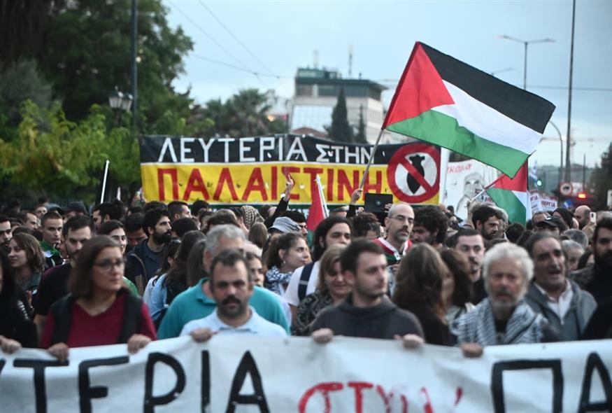 Πορεία διαμαρτυρίας (EUROKINISSI)