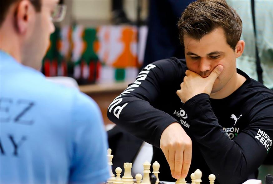 Ο παγκόσμιος πρωταθλητής σκακιού, Magnus Carlsen / AP Photo