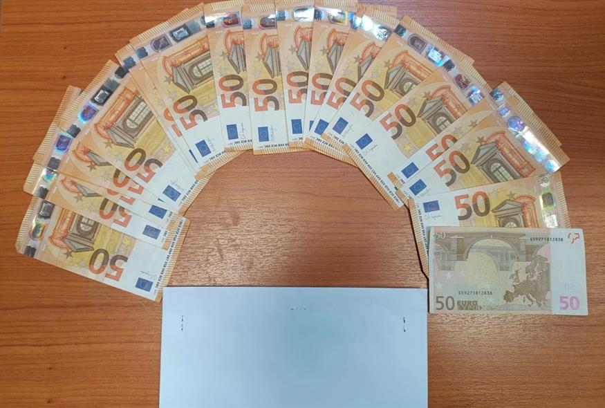 Τα κατασχεμένα χρήματα (ΕΛΑΣ)