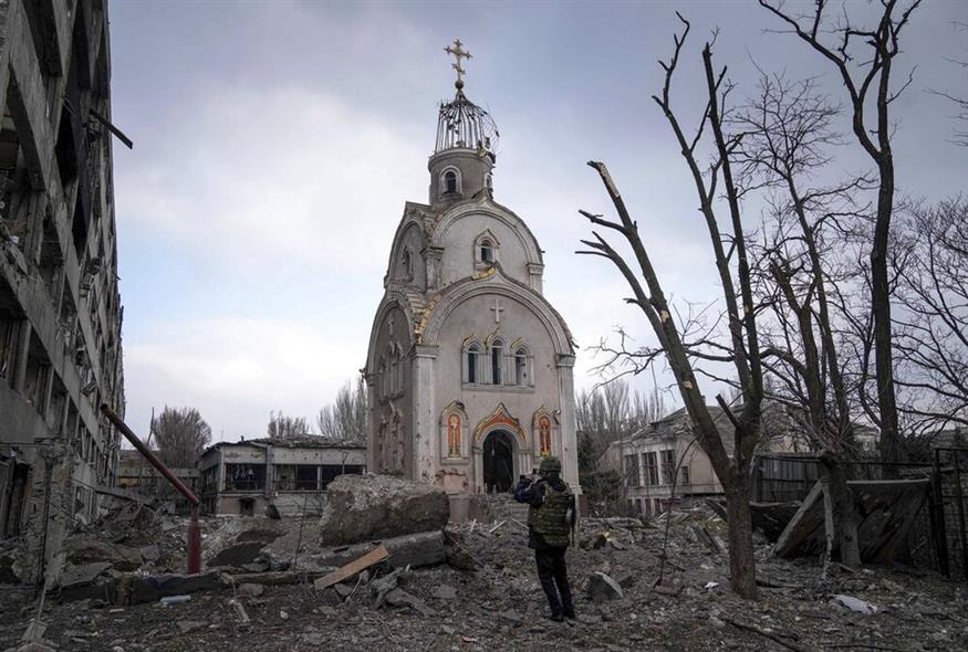Πόλεμος στην Ουκρανία/AP Photo/Evgeniy Maloletka