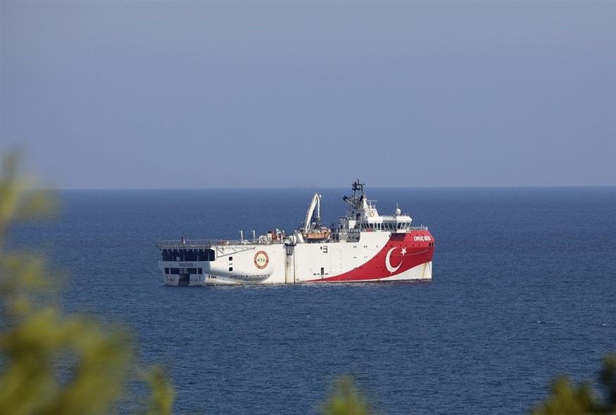 Τουρκικό ερευνητικό σκάφος στο Αιγαίο (φωτογραφία αρχείου / Associated Press)