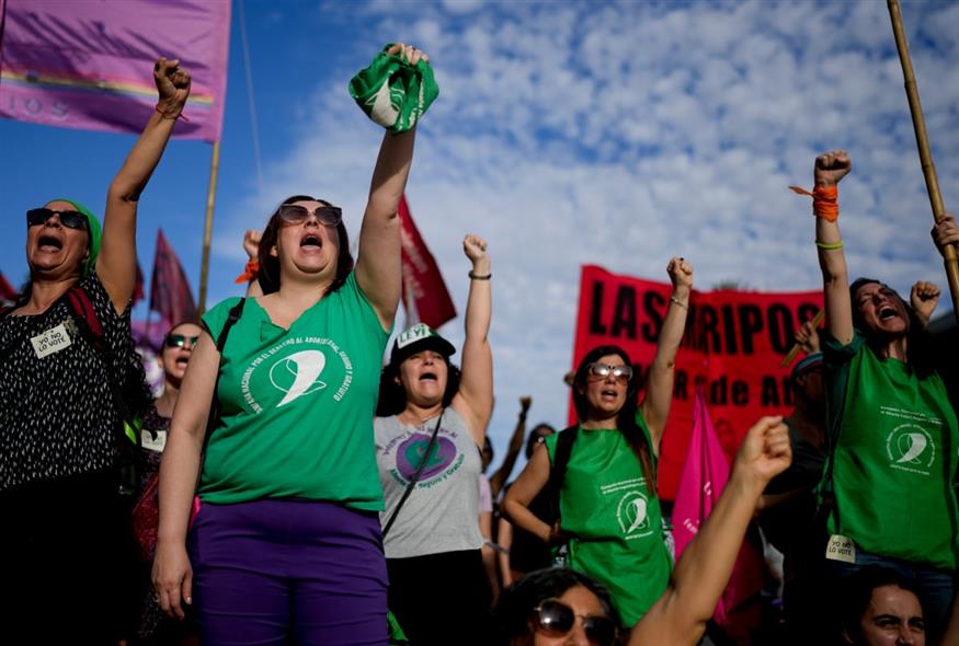 Οι γυναικοκτονίες στην Αργεντινή σπάνε κάθε «μαύρο ρεκόρ» (AP)