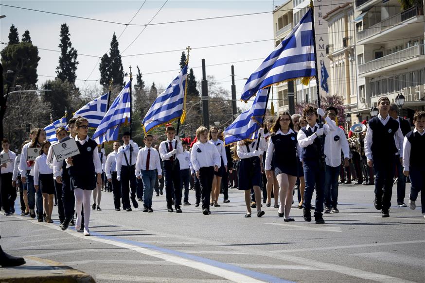 Παρέλαση (Eurokinissi/Γιάννης Παναγόπουλος)