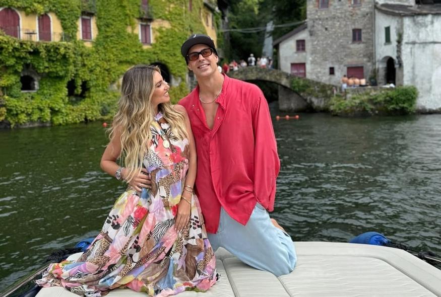 Αθηνά Οικονομάκου - Μπρούνο Τσερέλα (Copyright:Instagram)