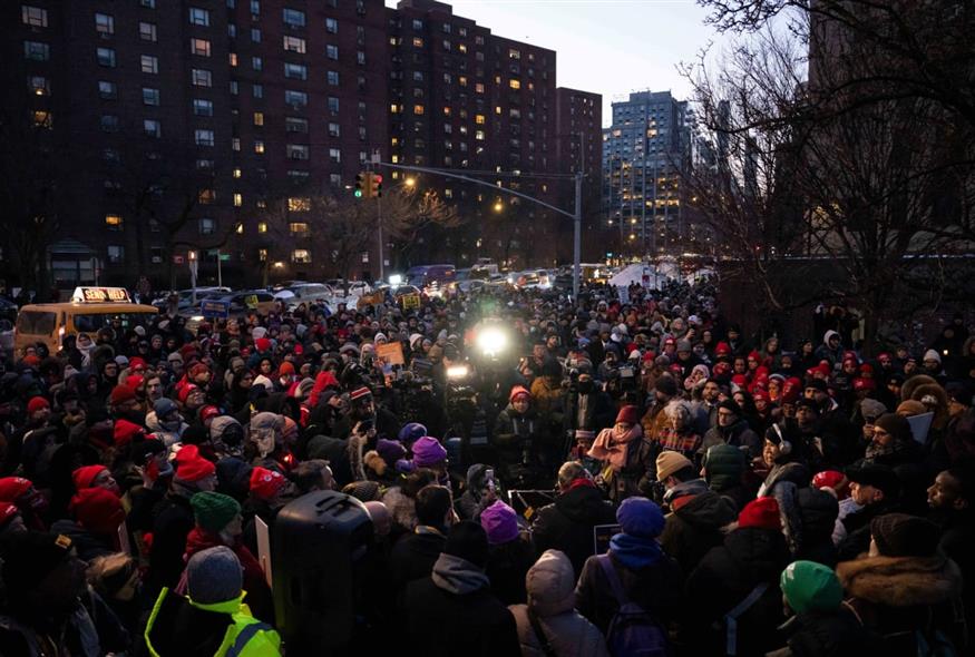Διαδήλωση στη Νέα Υόρκη (AP)