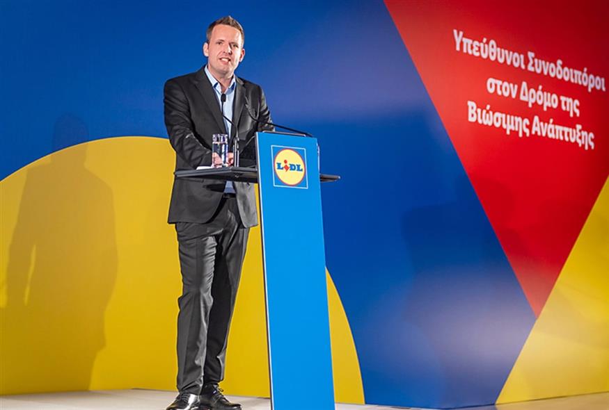 Martin Brandenburger, CEO και Πρόεδρος Διοίκησης της Lidl Ελλάς