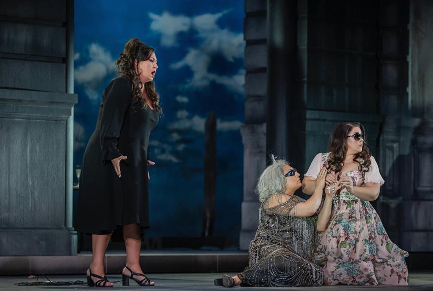 Α. Πιρότσι, Α. Ρατσβελισβίλι, Α. Κολόσοβα (Copyright: Α. Σιμόπουλος)