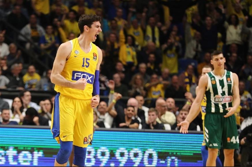 Ενταση και πάθος έδειξαν οι παίκτες της Μακάμπι (EuroLeague)