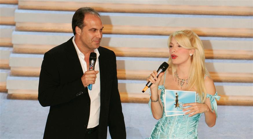 Στέφανο Σαρτίνι και Ελένη Μενεγάκη (Copyright: NDP)