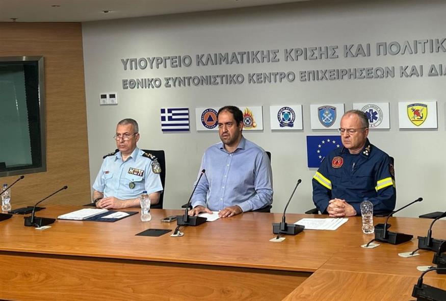 O υπουργός Πολιτικής Προστασίας, Γιάννης Κεφαλογιάννης/Eurokinissi