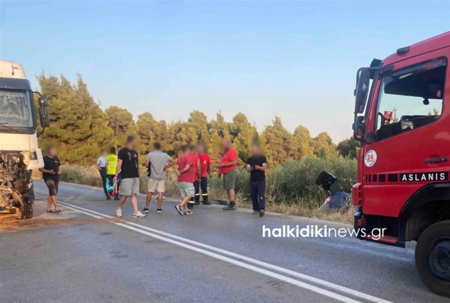 Χαλκιδική-τροχαίο Χαλκιδική-τροχαίο