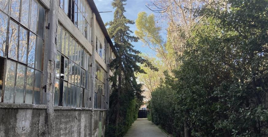 Υφιστάμενη κατάσταση του Κτηρίου Γ. Δυτική όψη