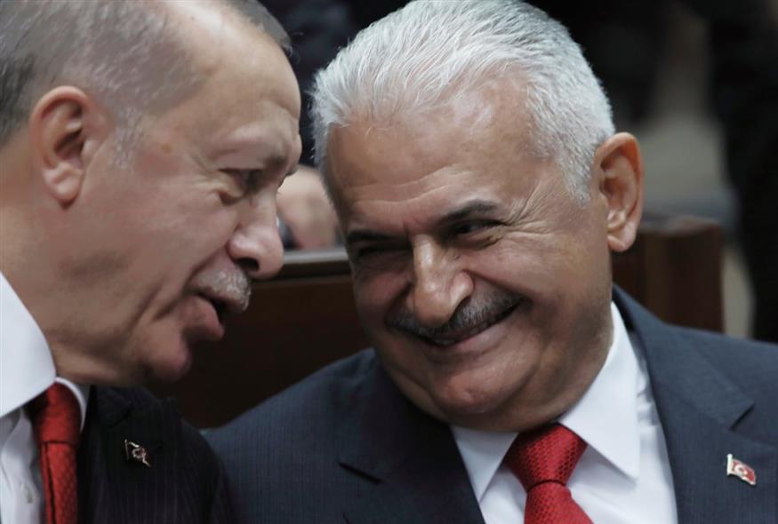 Ρετζέπ Ταγίπ Ερντογάν-Μπιναλί Γιλντιρίμ (ΑP)