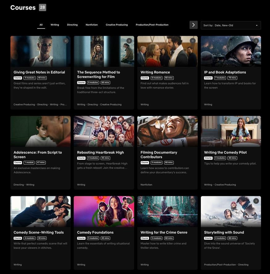 Ψηφιακή Εκπαιδευτική Πλατφόρμα του Netflix Ψηφιακή Εκπαιδευτική Πλατφόρμα του Netflix