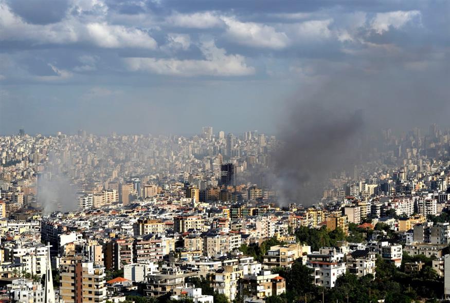 Ισραηλινά χτυπήματα στη Βηρυτό (AP Photo)