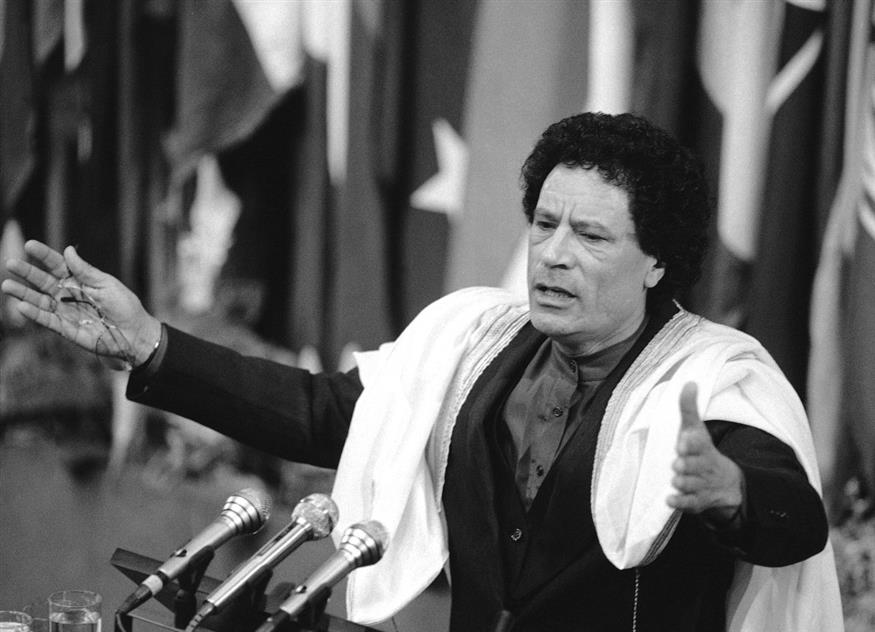 Είχε... όνειρα για τη Λιβύη ο Καντάφι. /copyright Ap Photos