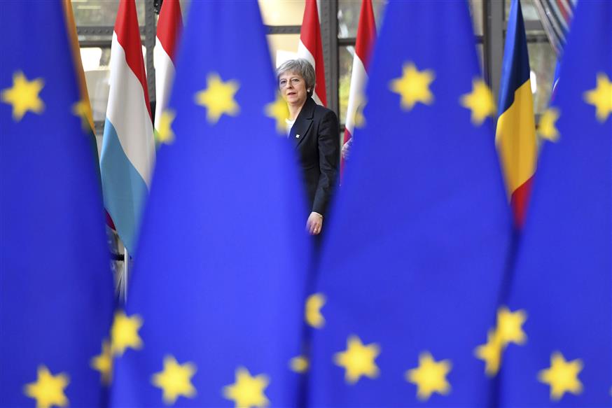 Brexit/(AP Photo/Geert Vanden Wijngaert)