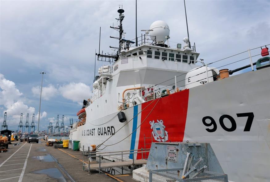 Αμερικανική ακτοφυλακή (Anna Moneymaker/Pool photo via AP)