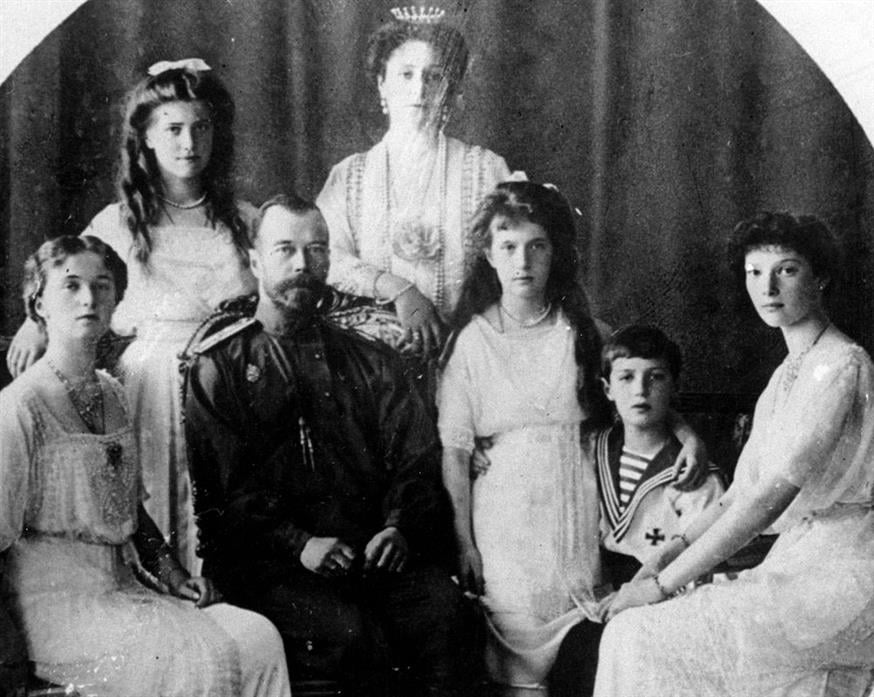 Η οικογένεια των τελευταίων τσάρων της Ρωσίας, Ρομανόφ./ copyright Ap Photos