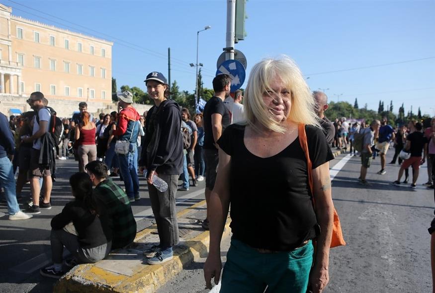 Η Πάολα Ρεβενιώτη είναι υποψήφια στην Ά Αθήνας με το ΜέΡΑ25 (InTime Photos)