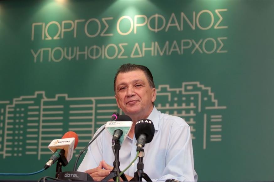 Ο υποψήφιος δήμαρχος Θεσσαλονίκης, Γιώργος Ορφανός (Eurokinissi)
