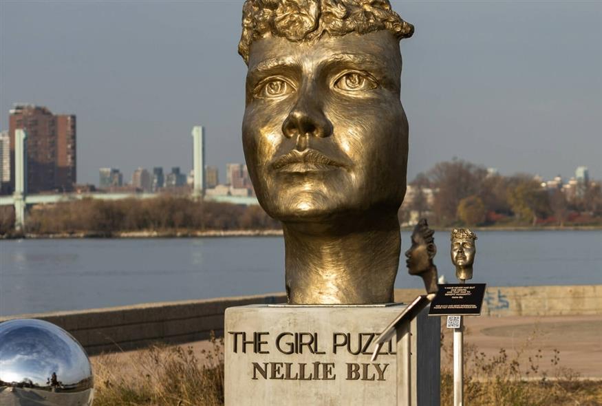 Μνημείο για τη Νέλι Μπλάι στο Ρούζβελτ Άιλαντ
