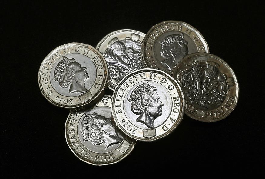 British coins/(AP Photo/Kirsty Wigglesworth)