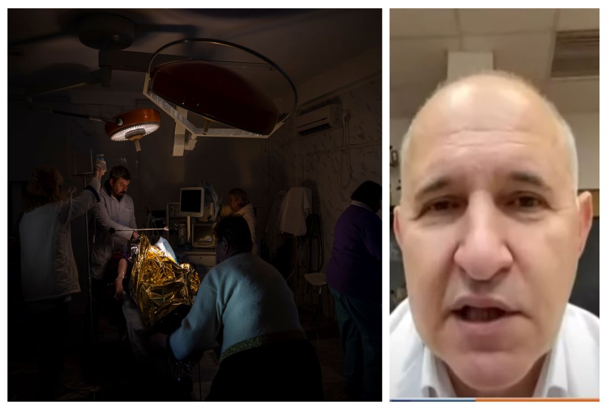 Ελληνικής καταγωγής ο γιατρός που έκανε εγχείρηση καρδιάς σε παιδί μέσα στο σκοτάδι - «Ο Πούτιν δεν θα μας φοβίσει», λέει στο OPEN