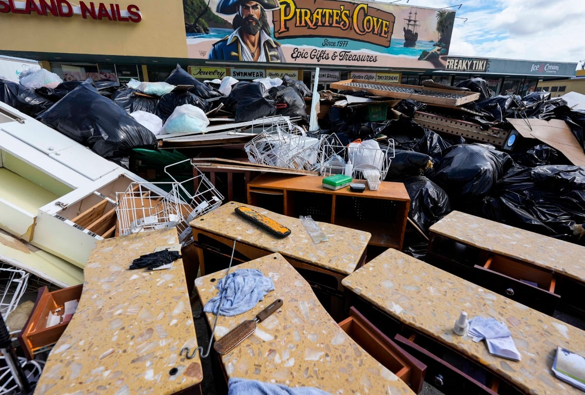 Εικόνες αποκάλυψης από την επέλαση του τυφώνα Μίλτον: Η Φλόριντα ετοιμάζεται να μετρήσει τις πληγές - Στους 4 οι νεκροί μέχρι στιγμής