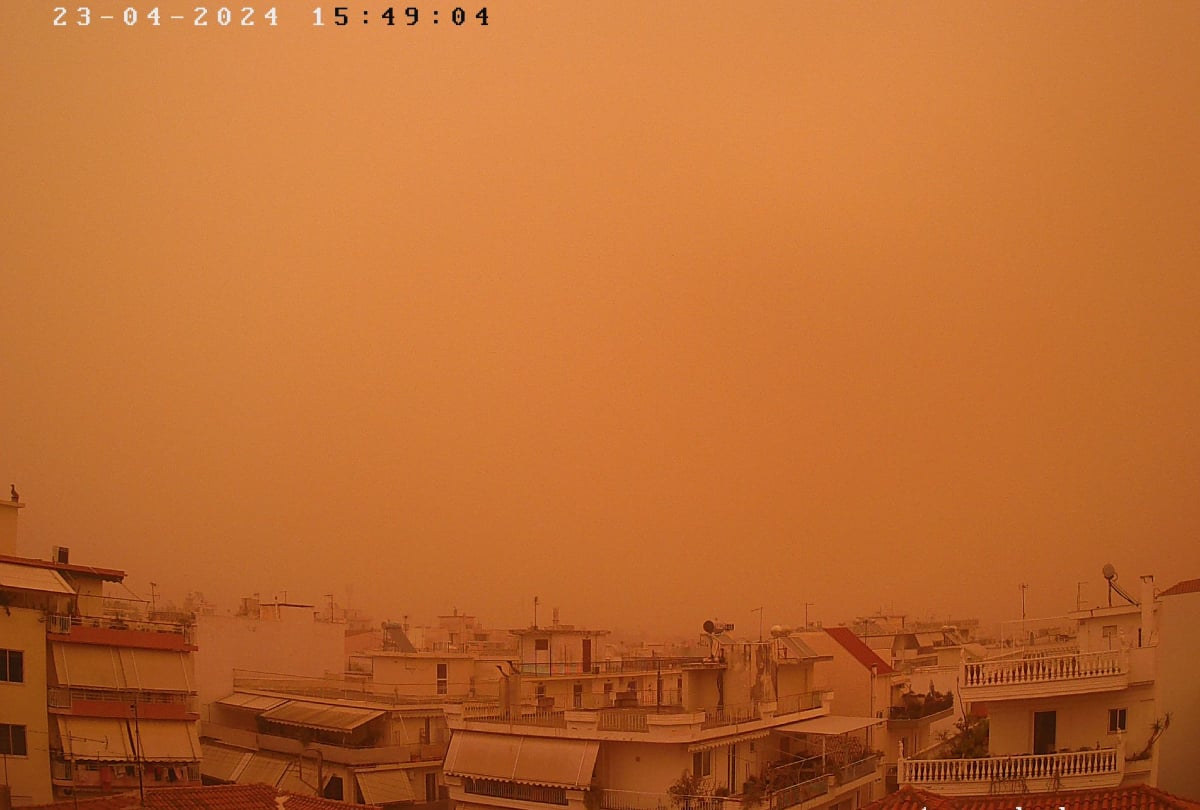 Καλαμάτα όπως λέμε... Λιβύη: Κιτρίνισε η πόλη από την αφρικανική σκόνη - Aπόκοσμες εικόνες