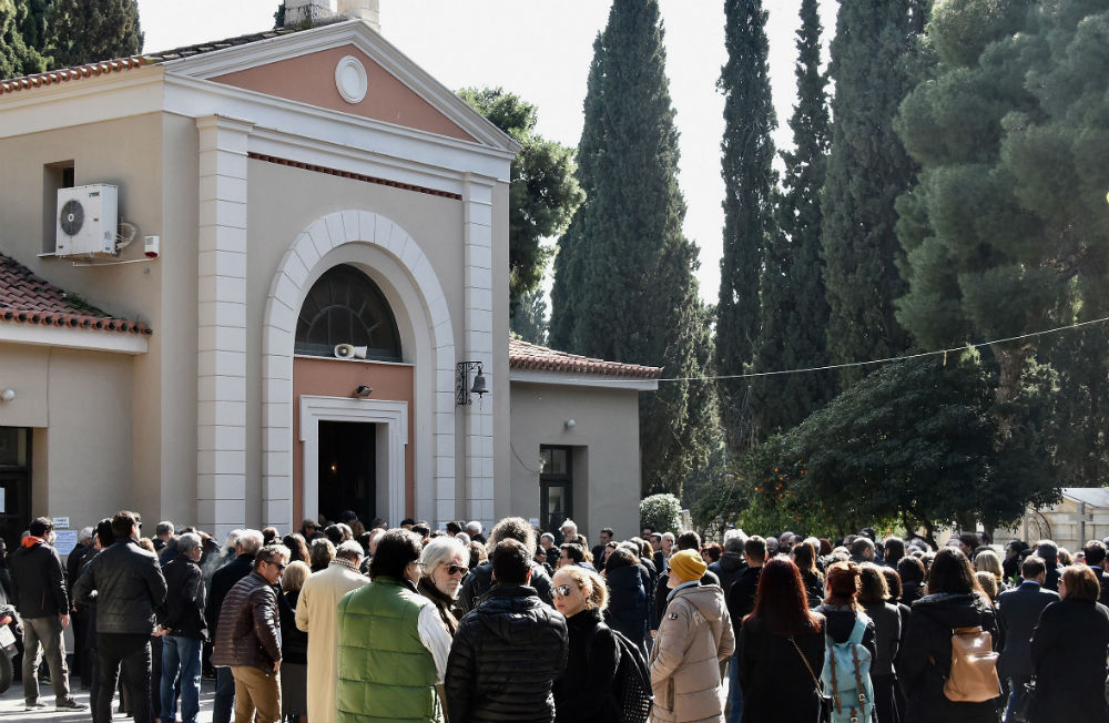 κηδεία Νίκης Λειβαδάρη