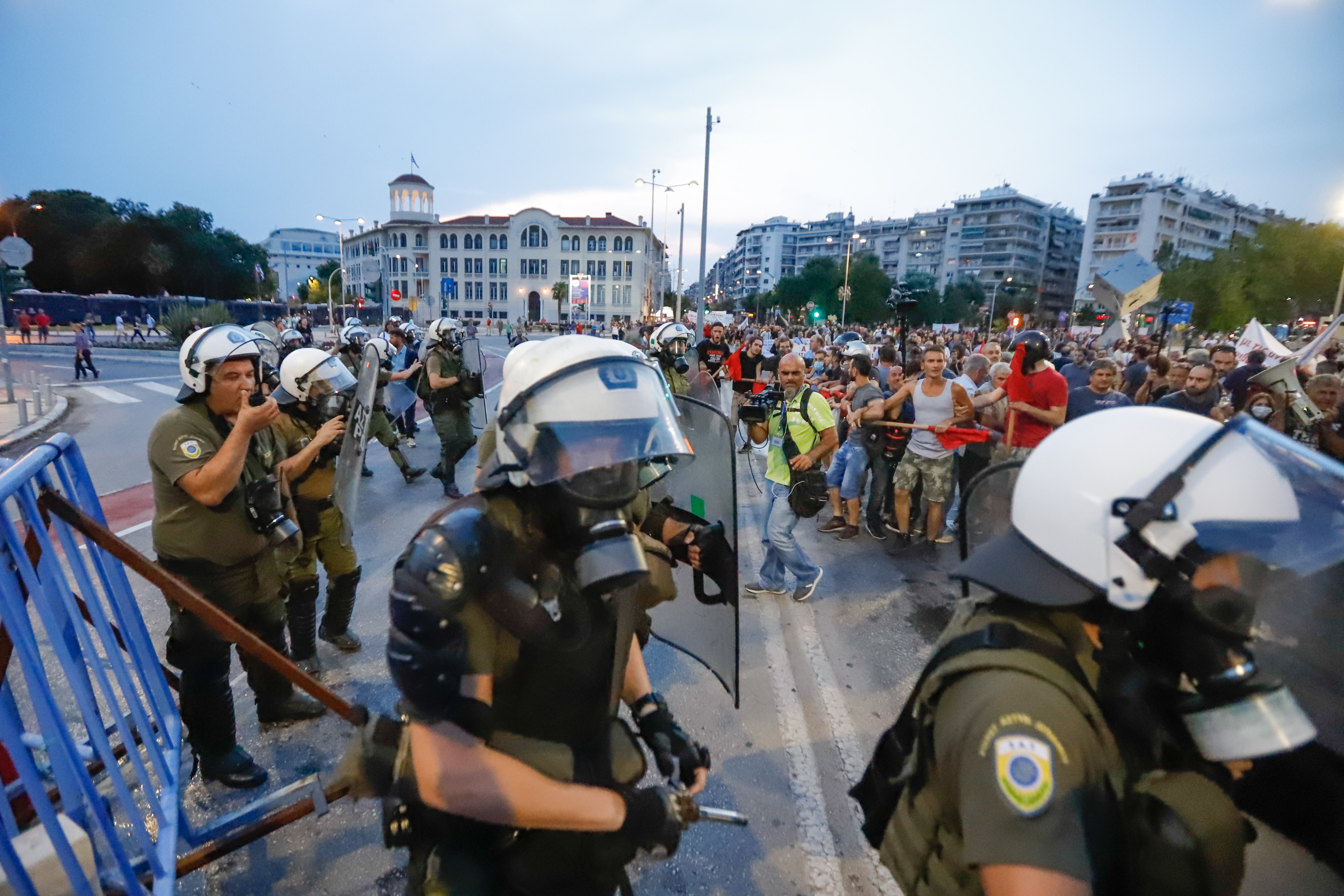 Ένταση στη ΔΕΘ