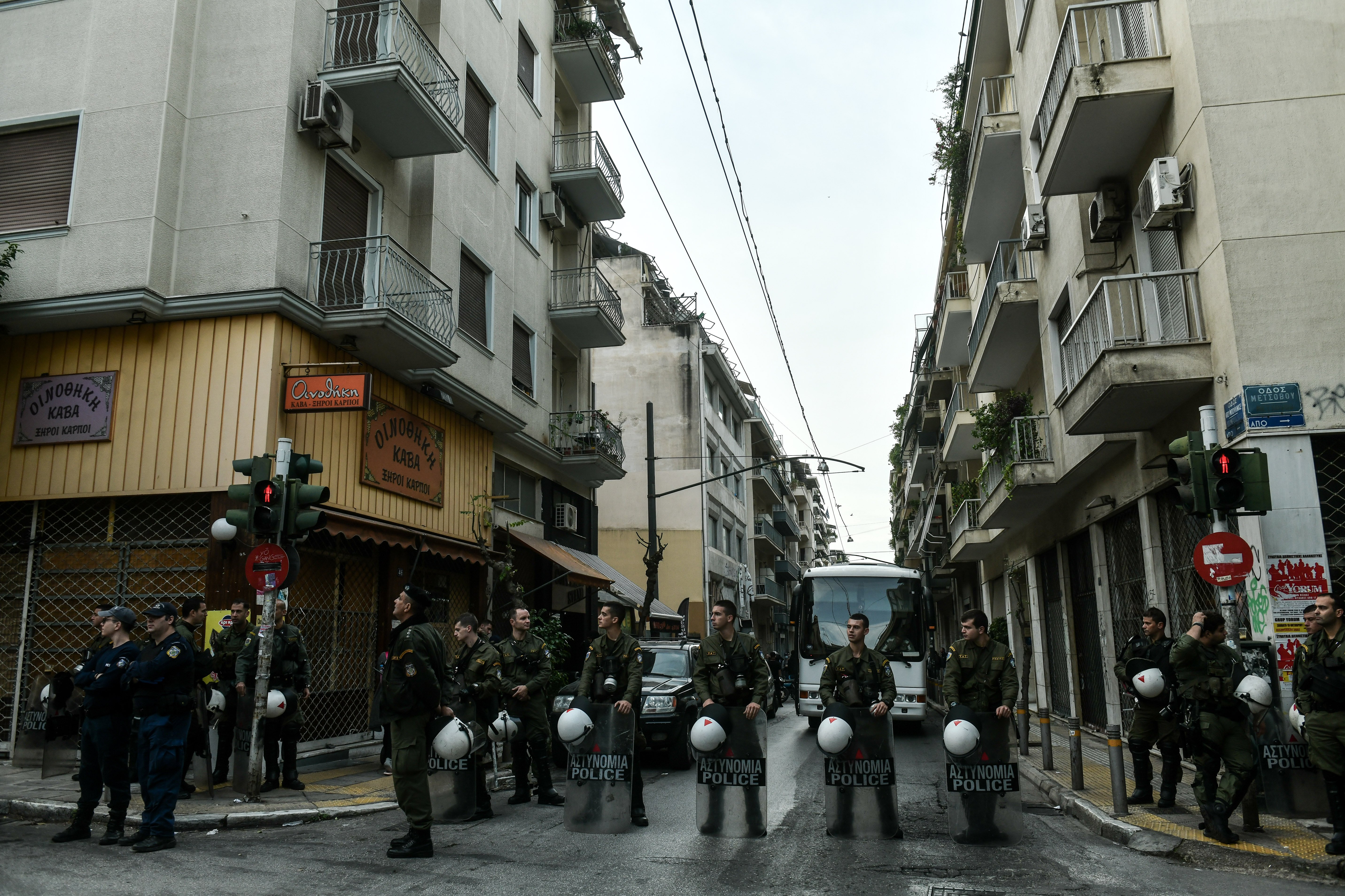 Εκκένωση κατάληψης στα Εξάρχεια