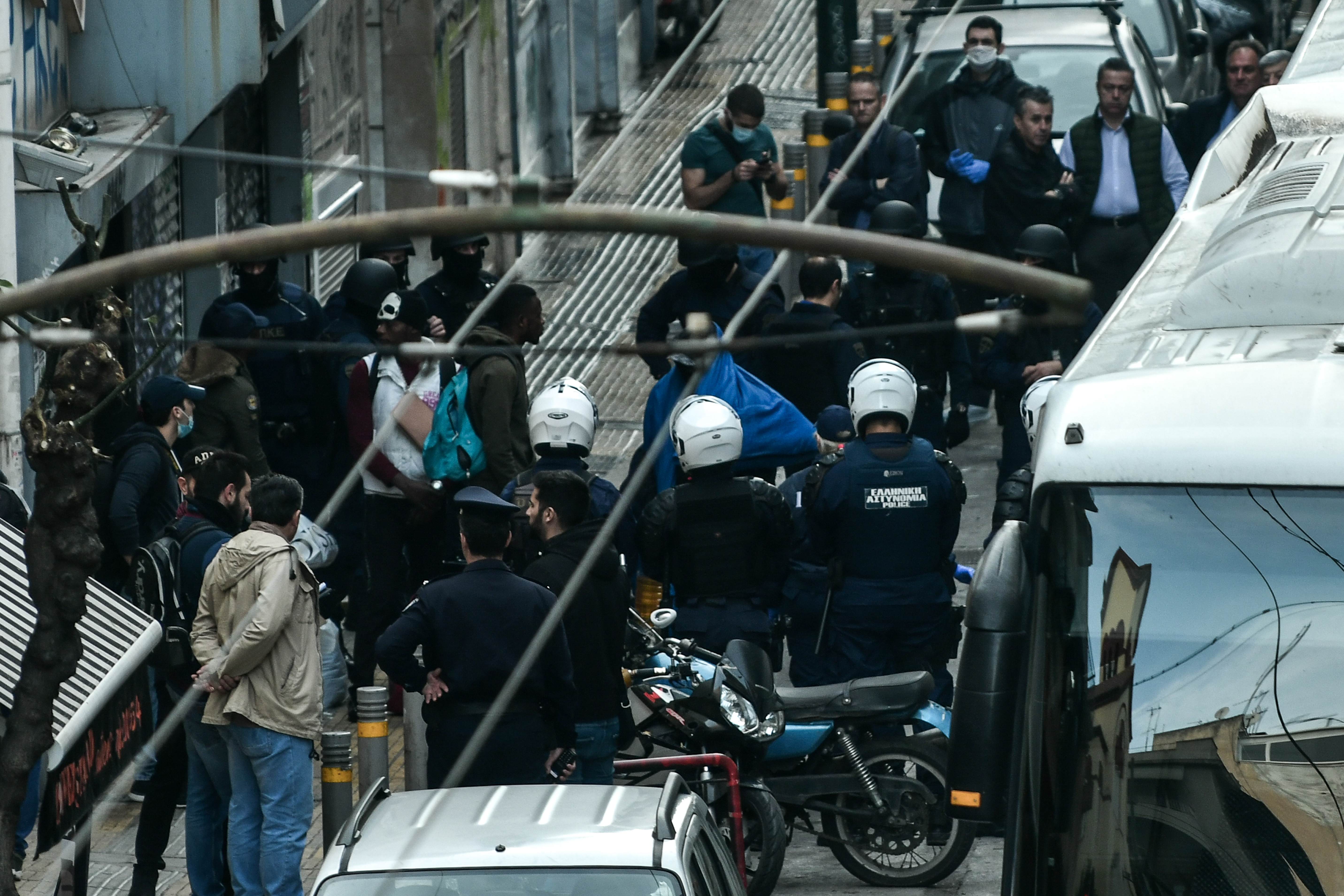 Εκκένωση κατάληψης στα Εξάρχεια