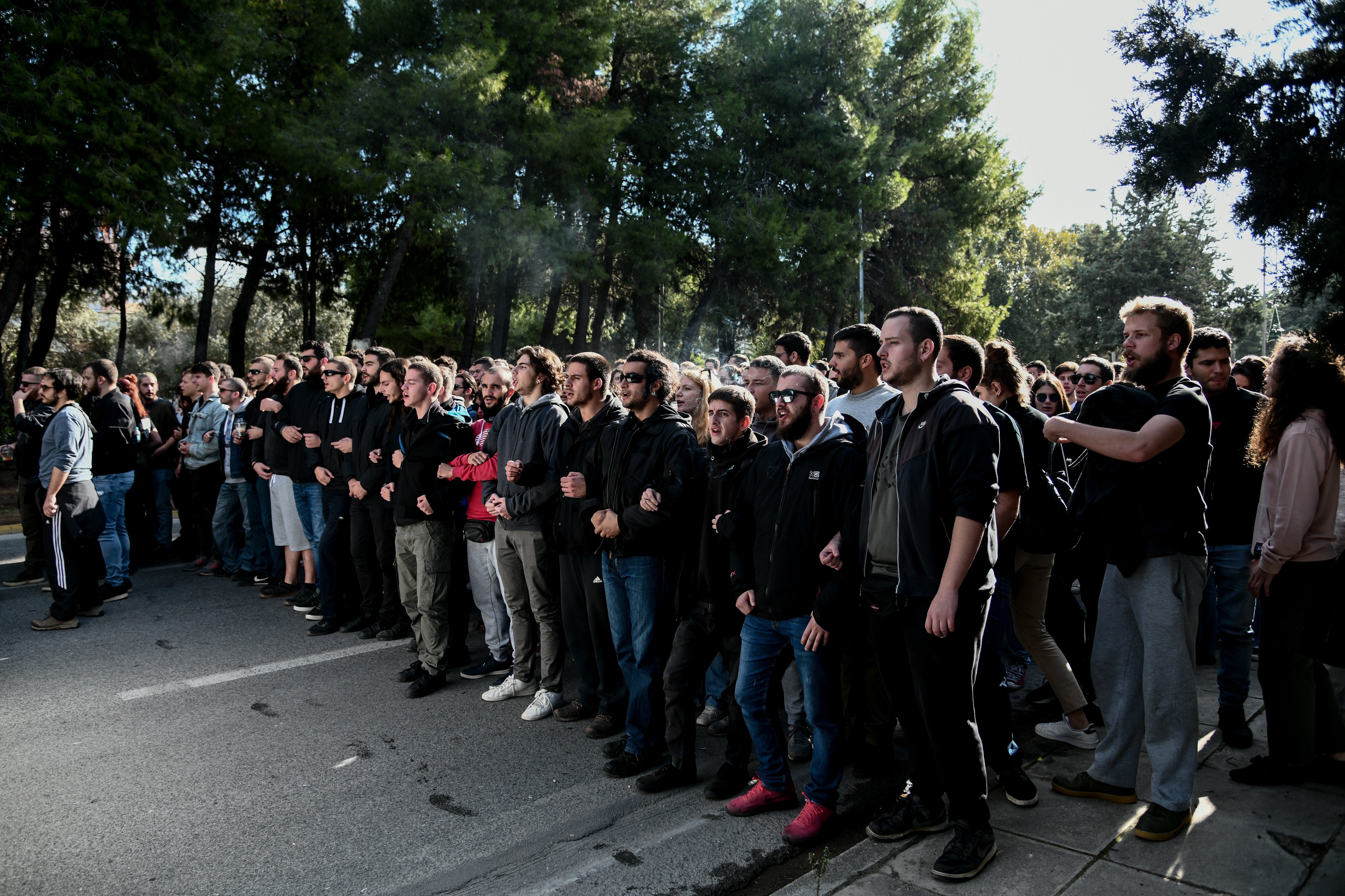 Φοιτητές στο Καβούρι