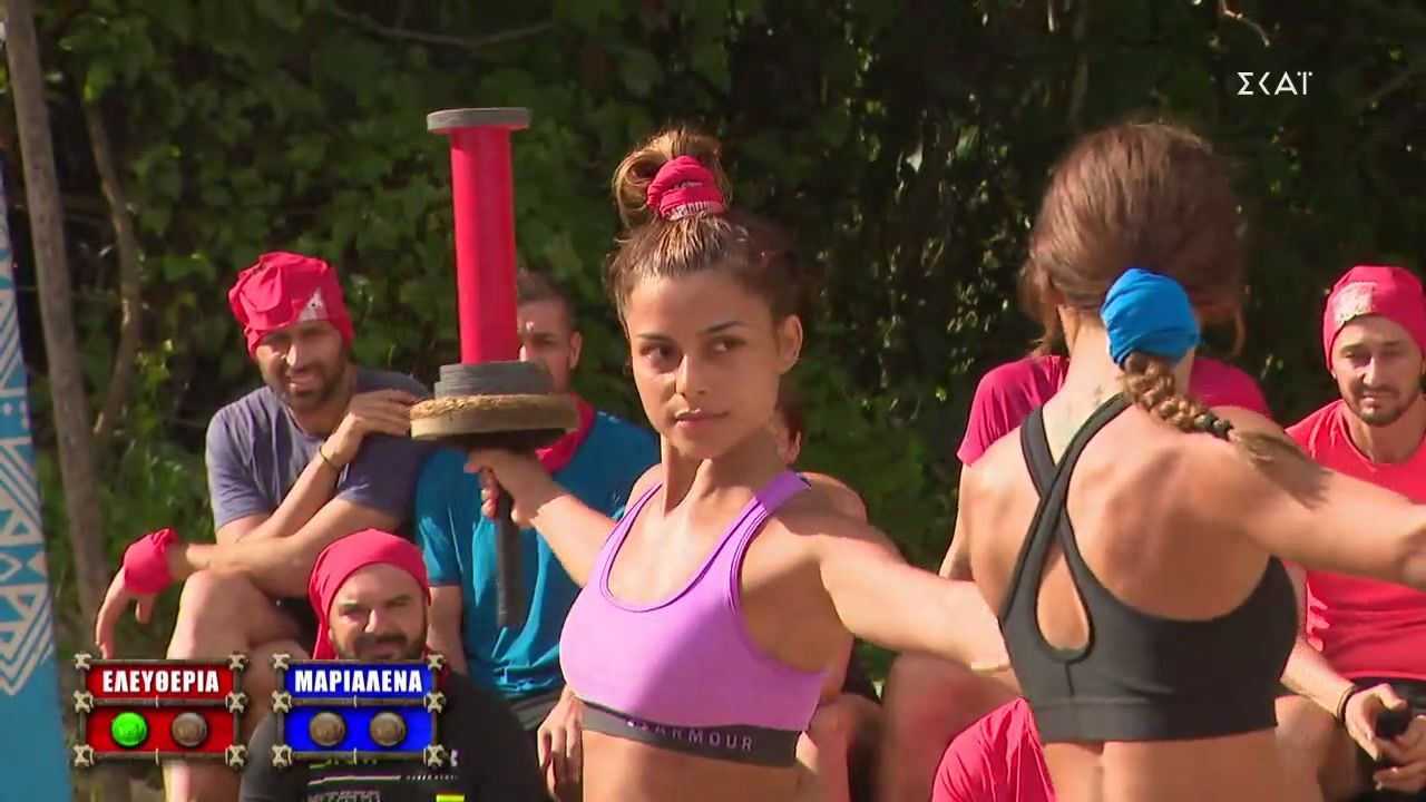 Ελευθερία Ελευθερίου παίκτρια Survivor