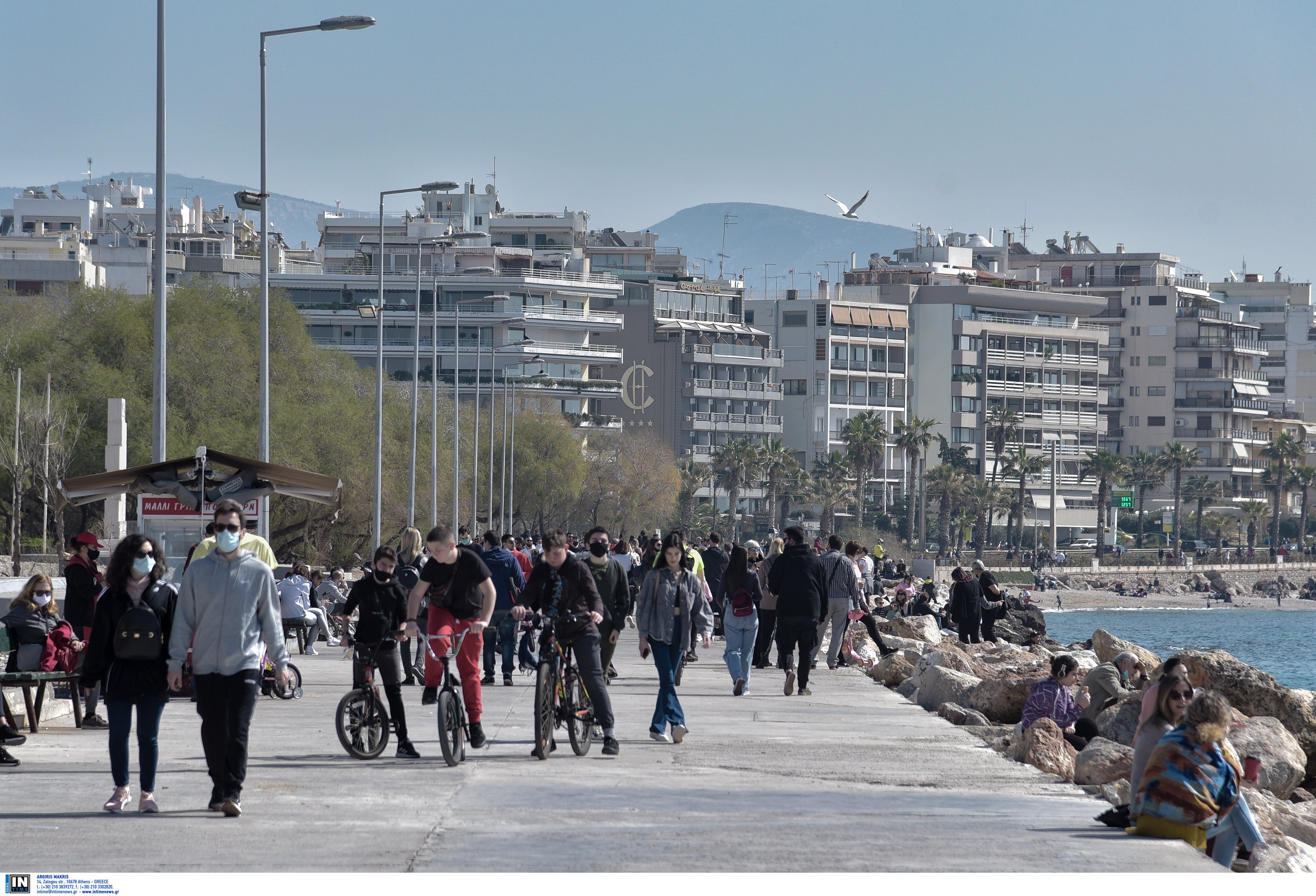 Φάληρο, παραλία