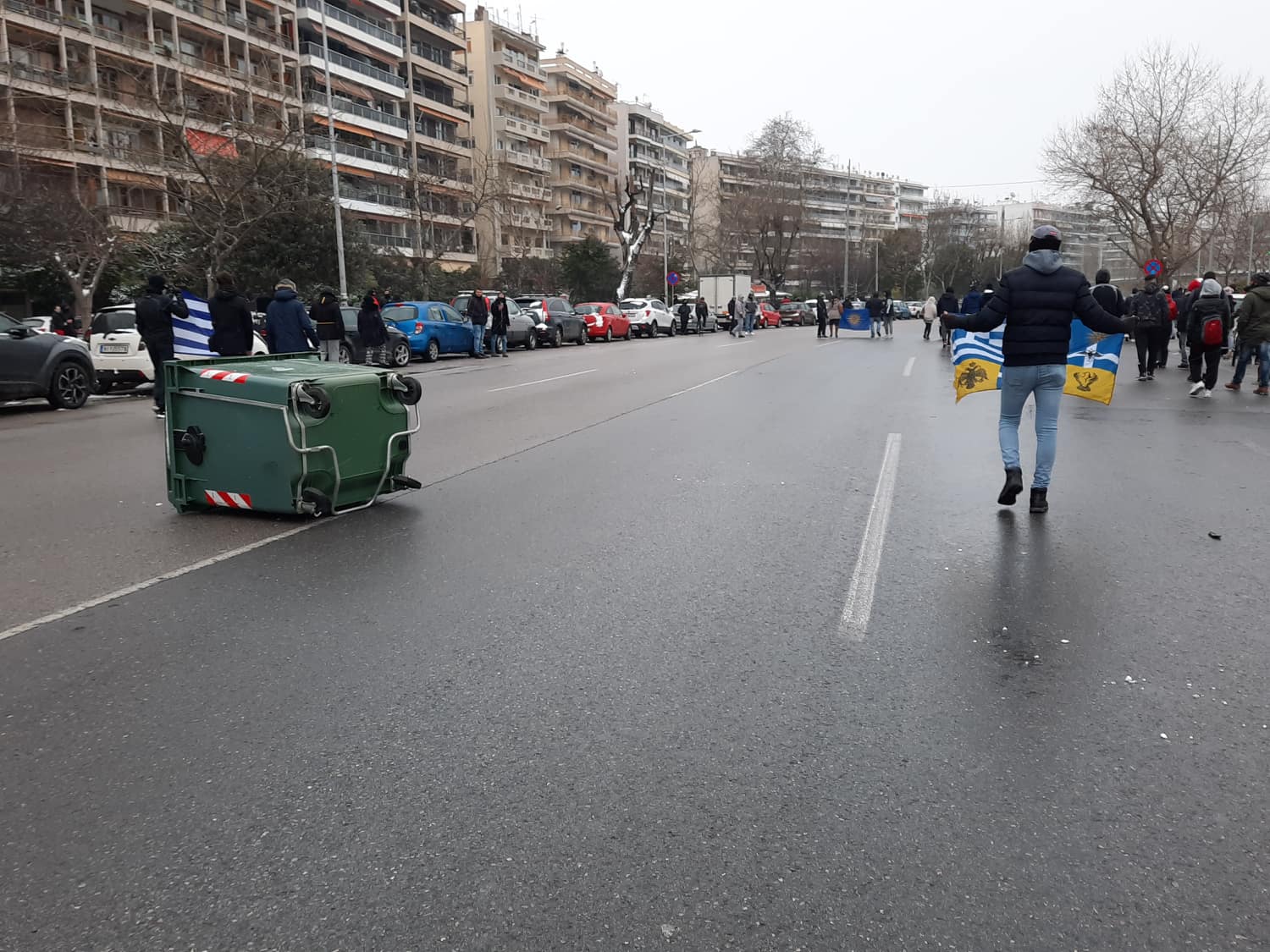 Ένταση στη Θεσσαλονίκη