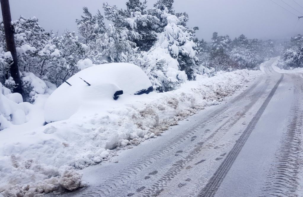 χιόνια στην Αττική