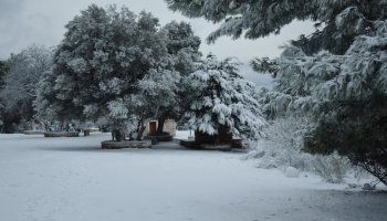 Χιονόπτωση στην Αττική