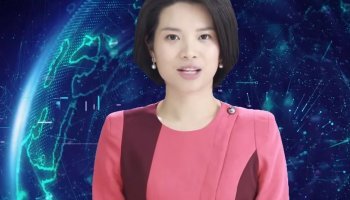 Τηλεπαρουσιάστρια ρομπότ στην Κίνα