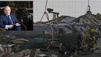 Το μοιραίο ελικόπτερο που επέβαινε ο Mikhail Abramov (eurokinissi)