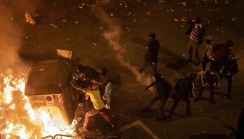 Εκτεταμένα επεισόδια στους δρόμους της Βαρκελώνης