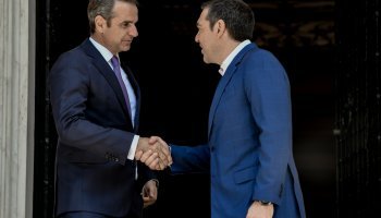 Αλέξης Τσίπρας, Κυριάκος Μητσοτάκης