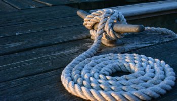 Σκοινί σε πλοίο
