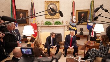 Κυριάκος Μητσοτάκης, Ντόναλντ Τραμπ